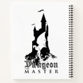 Dungeon Master Tower & Dragon Notitieboek (Achterkant)