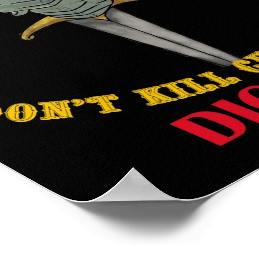 Dungeon Masters Dont Kill Characters Dice Do Poster (Hoek)