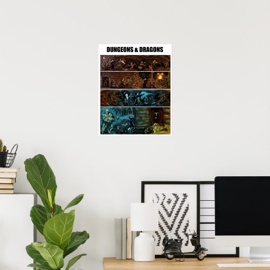 Dungeon Masters Poster (Thuiskantoor)
