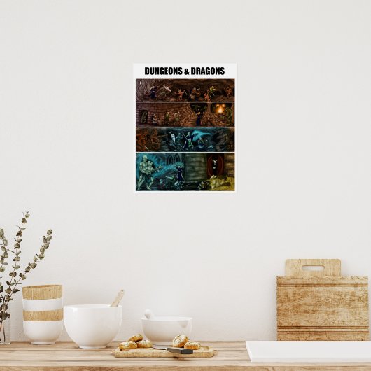Dungeon Masters Poster (Keuken)