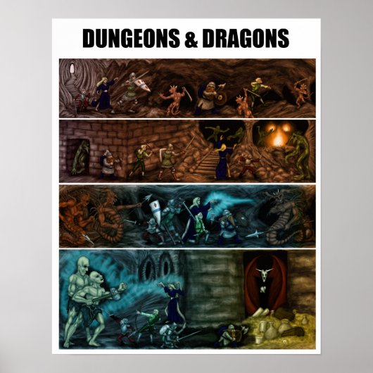 Dungeon Masters Poster (Voorkant)