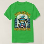 Dungeon Meester Rollenspel Dungeon Master Cat T-shirt (Design voorkant)