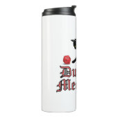 Dungeon Meowster Funny RPG Cat met Dice Thermosbeker (Gedraaid links)