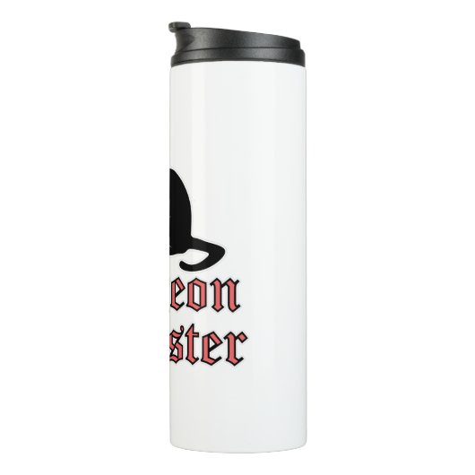 Dungeon Meowster Funny RPG Cat met Dice Thermosbeker (Geroteerd rechts)