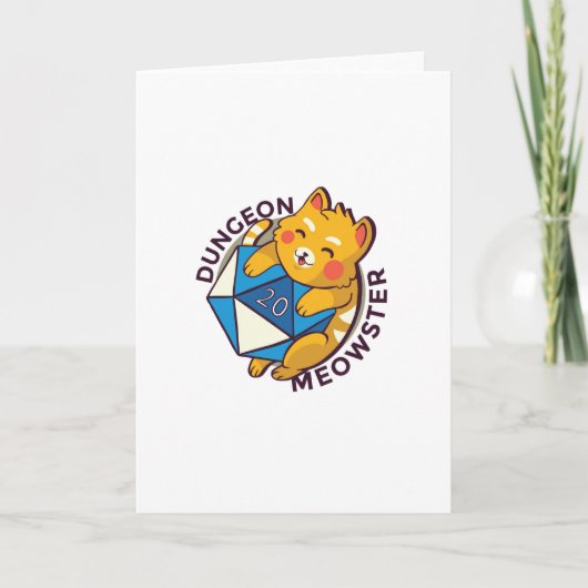 Dungeon meowster kaart (Voorkant)