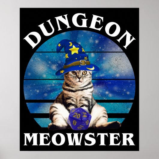 Dungeon Meowster Poster (Voorkant)