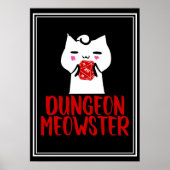 Dungeon Meowster Poster (Voorkant)