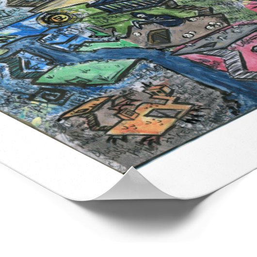 Dungeon Rift Dungeon Painting Poster (Hoek)