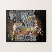 Dungeon Space Legpuzzel (Horizontaal)