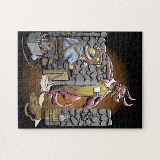 Dungeon Space Legpuzzel (Horizontaal)