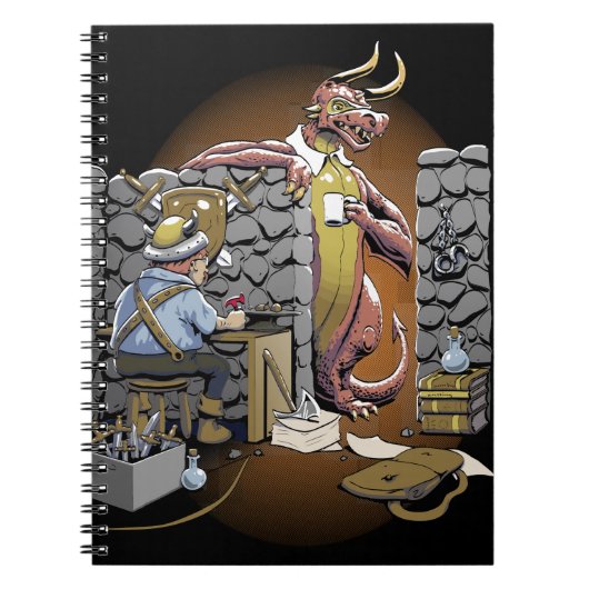 Dungeon Space Notitieboek (Voorkant)