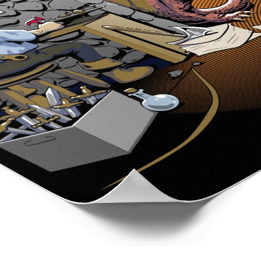 Dungeon Space Poster (Hoek)