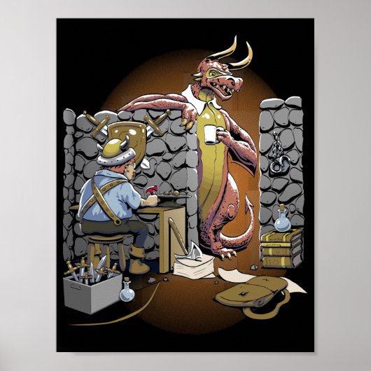 Dungeon Space Poster (Voorkant)