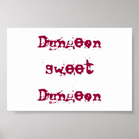 Dungeon, Sweet, Dungeon Poster (Voorkant)