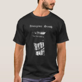 Dungeon Synth Fleece Raster Donker Omgeving Oude S T-shirt (Voorkant)