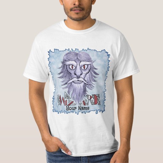 Dungeon Wizard T-shirt (Voorkant)