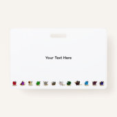 Dungeons and Dragons Class Dice Design Badge (Voorkant)