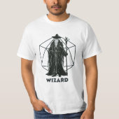 Dungeons and Dragons Wizard T-shirt (Voorkant)