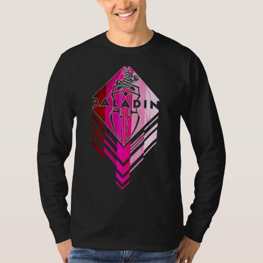 Dungeons D20 Dragons Paladijn T-shirt (Voorkant)