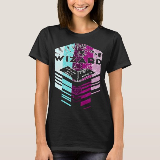 Dungeons d20 Dragons Wizard T-shirt (Voorkant)