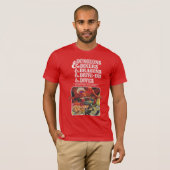 Dungeons & Diners & Dragons & Drive-ins & Dives T T-shirt (Voorkant volledig)