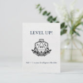 Dungeons & Dragons: +1 toevoegen aan uw Wisdom Mod Briefkaart (Staand voorkant)