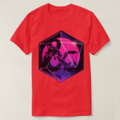 Dungeons Dragons Ampersand in 3D Dice T-shirt (Design voorkant)