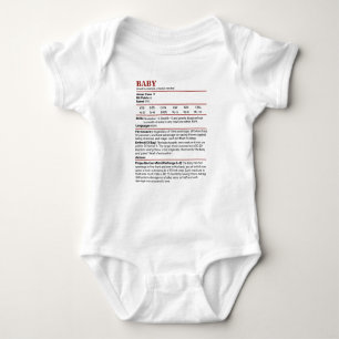 Dungeons & Dragons Baby Stat Block Romper