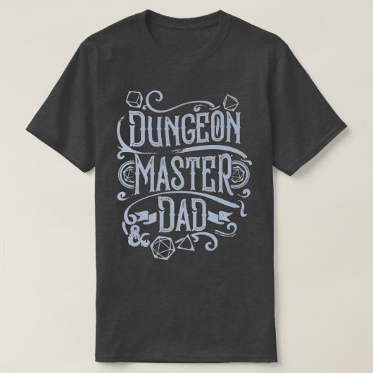 Dungeons Dragons Fathers Day Dungeon Master Dad Fa T-shirt (Design voorkant)