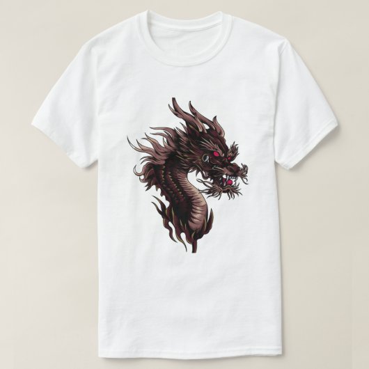 Dungeons & Dragons Fire Dragon T-shirt (Design voorkant)