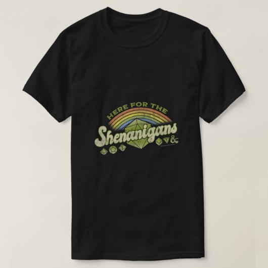 Dungeons Dragons hier voor de Shenanigans St Patr T-shirt (Design voorkant)