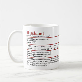 Dungeons & Dragons Husband Block Mok