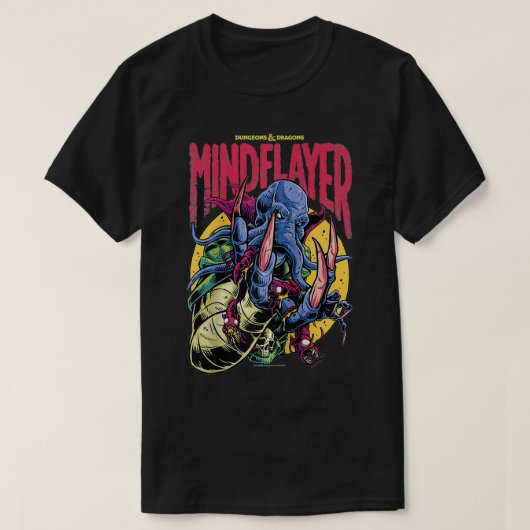 Dungeons & Dragons Mindflayer-logo T-shirt (Design voorkant)