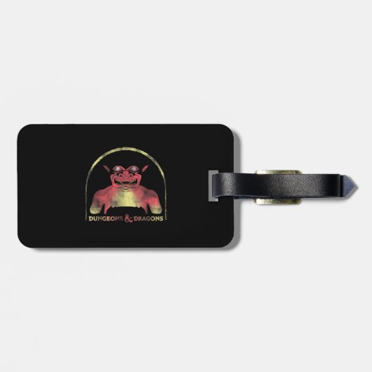 Dungeons & Dragons Old School Player's Handbook Bagagelabel (Achterkant horizontaal)