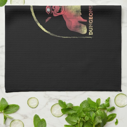 Dungeons & Dragons Old School Player's Handbook Theedoek (Gevouwen)