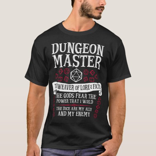 Dungeons Dragons T-shirt (Voorkant)