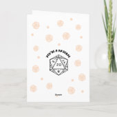 Dungeons & Dragons Verjaardag Kaart (Achterkant)