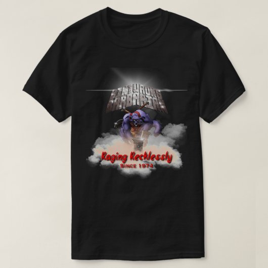 Dungeons en Dragons Binturong Barbarian T-shirt (Design voorkant)