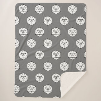 Dungeons en Dragons Blanket Sherpa Deken