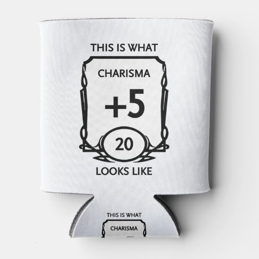 Dungeons en Dragons Charisma Koelbox Blikjeskoeler (Voorkant)