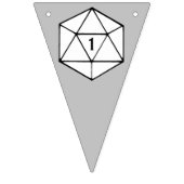 Dungeons en Dragons D20 Bunting Flags Vlaggetjes (Tweede vlag)