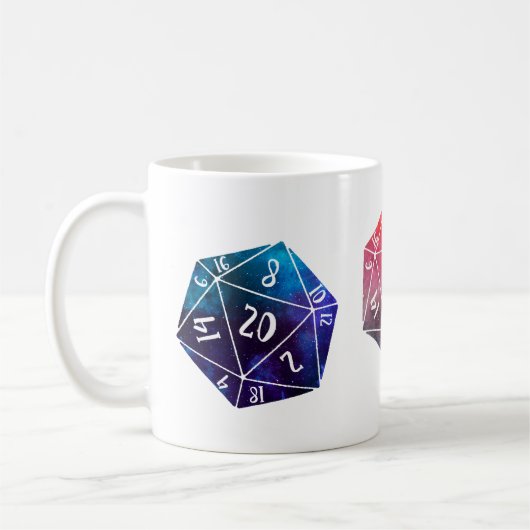 Dungeons en Dragons, D20 Koffiemok (Links)
