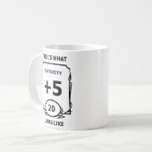 Dungeons en Dragons Dexterity Mok (Voorkant links)