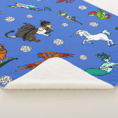 Dungeons en Dragons Dice and Creaters Sherpa Deken (3/4)