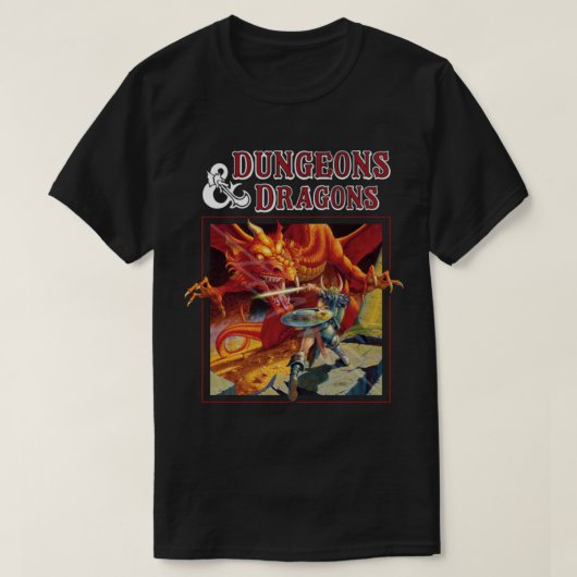 Dungeons en Dragons Dragon Slayer T-shirt (Design voorkant)