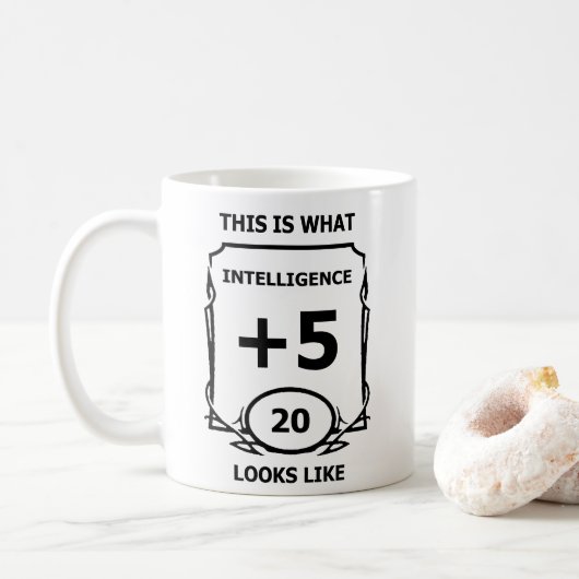 Dungeons en Dragons Intelligence Mok (Met donut)