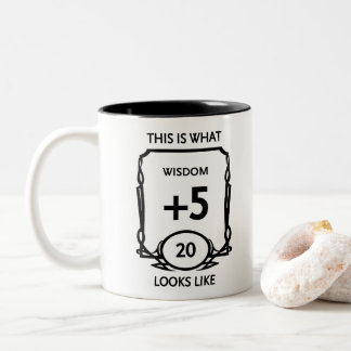Dungeons en Dragons Wisdom Two-Tone Coffee Mok