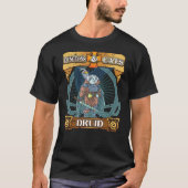 Dungeons en katten Druid Kitten Cat Dice Nerd Rpg T-shirt (Voorkant)