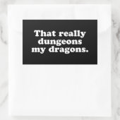 Dungeons My Dragons Sticker (Tas)