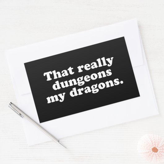 Dungeons My Dragons Sticker (Envelop)